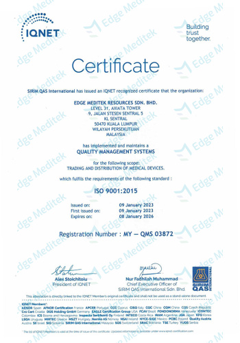 IQNET ISO 9001:2015